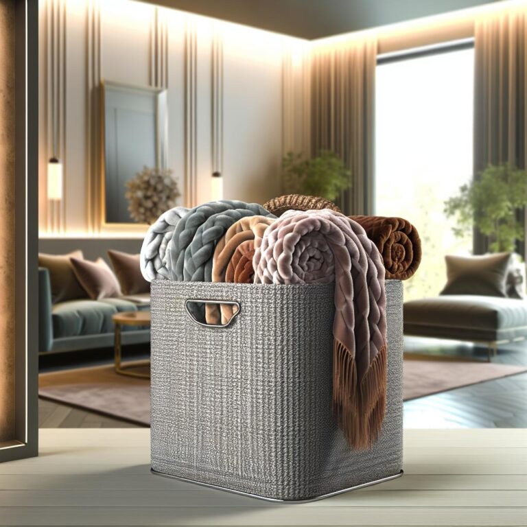 Stylish Storage Baskets for Blankets: Are They Practical?