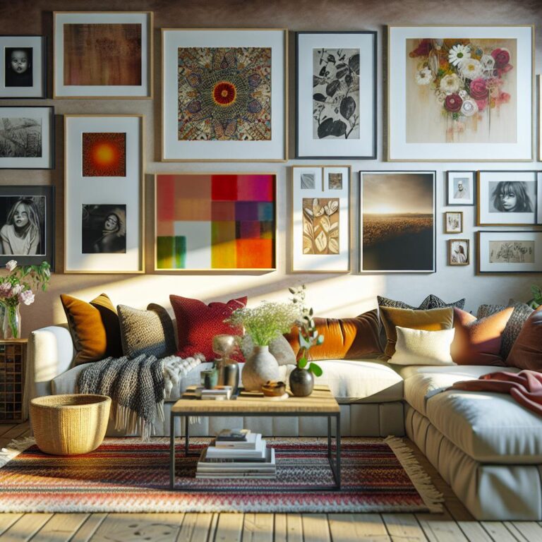 Gallery wall design: How can you begin planning it?