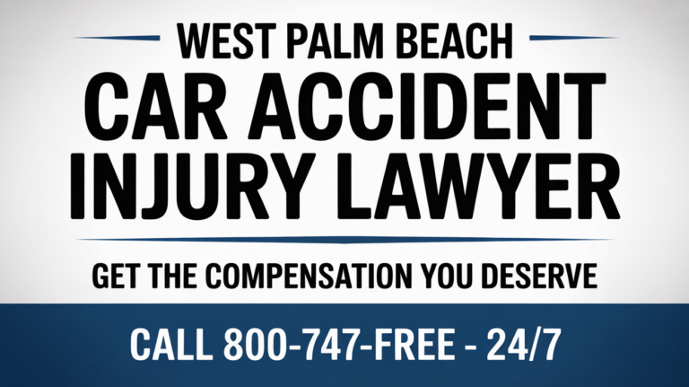 What Evidence Can Strengthen a West Palm Beach Car Accident Case?